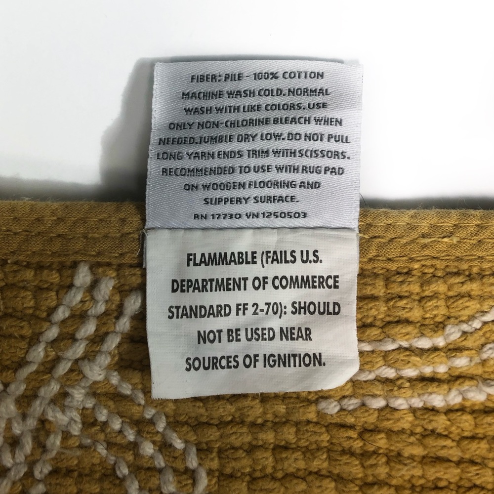 Gold Threshold Tufted Rug - Picture 4 of 8